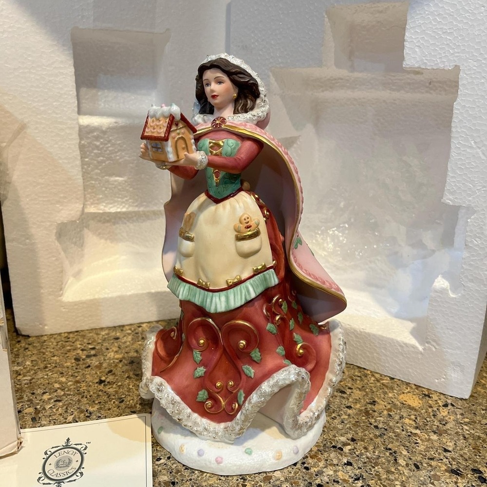 Lenox Christmas Madeline princess figurine porcelain collectible holiday